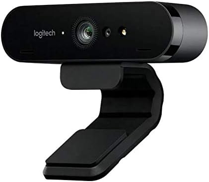 كاميرا الويب Logitech Brio Ultra HD 4K لمؤتمرات الفيديو والتسجيل والبث