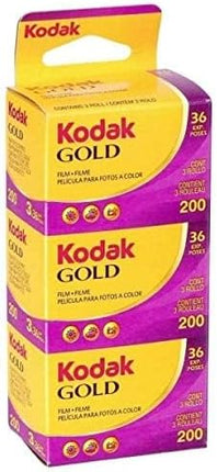 KODAK Gold 200 رقائق عمودية عبوة من 3 GB135-36