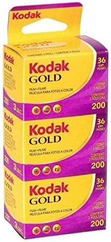 KODAK Gold 200 رقائق عمودية عبوة من 3 GB135-36
