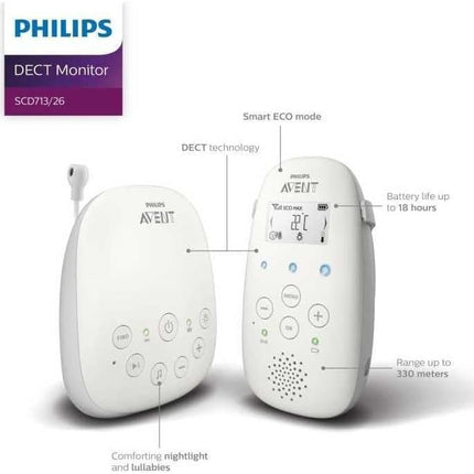 Philips Avent Baby Monitor - SCD713/00