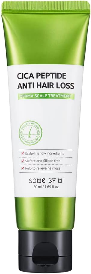Some By Mi CICA Peptide Anti Hair Loss Derma Scalp Treatment | 50ml | With Cica & Peptide | Helps To Relieve Hair Loss | Sulfate & Silicon Free
