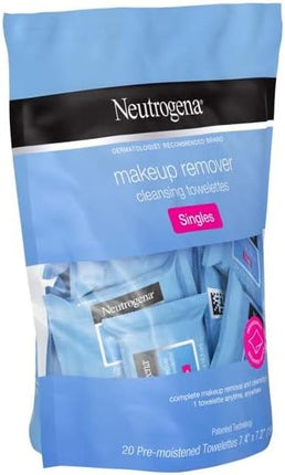 Neutrogena Makeup Remover Cleansing Towelette Singles 20
