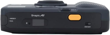KODAK Snapic A1 كاميرا فيلم 35 ملم، قابلة لإعادة الاستخدام، تركيز بمنطقتين، خفيفة الوزن، مدمجة (رمادي راينو) (لا يشمل الفيلم وبطارية AAA)