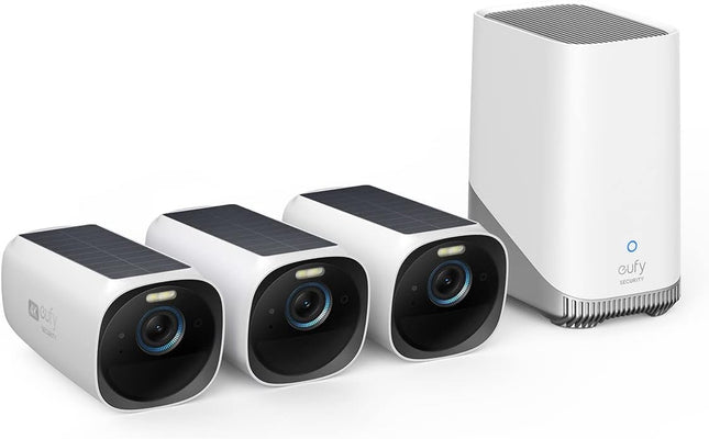 eufy Security eufyCam 3 3-Cam Kit