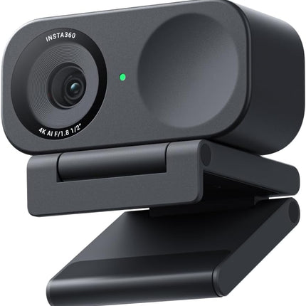 Insta360 Link 2C Standard Bundle Graphite Black - كاميرا ويب 4K للكمبيوتر الشخصي/Mac