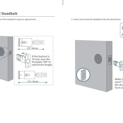 eufy Security Smart Lock C210, 5-in-1 Keyless Entry Door Lock, Built-in WiFi Deadbolt, Smart Door Lock, No Bridge Required, Easy Installation, Touchscreen Keypad, App Remote Control, BHMA Cert