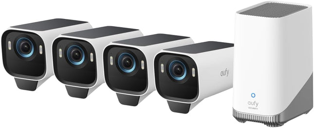 eufy Security eufyCam S3 Pro 4-Cam Kit Solar