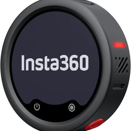 جهاز إرسال ميكروفون Insta360 Mic Pro باللون الأسود - ميكروفون لاسلكي