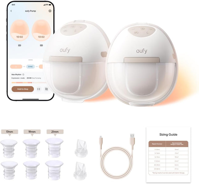 eufy Breast Pump E20 Wearable Electric