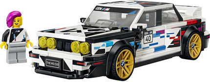 LEGO Speed Champions BMW M3 (E30) 77263 Race Car Toy, Collectible Driver Minifigure, Model Kit for Kids, Gift for 9+ Year Old Boys & Girls, 358 Pieces