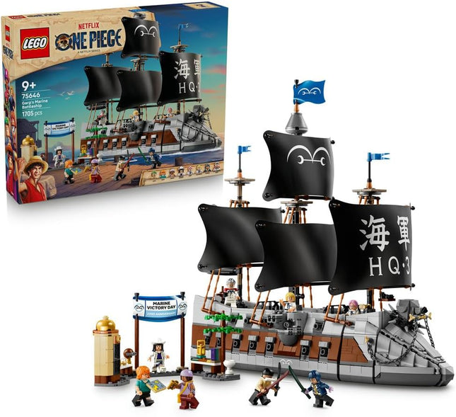LEGO ONE PIECE Garp's Marine Battleship 75646