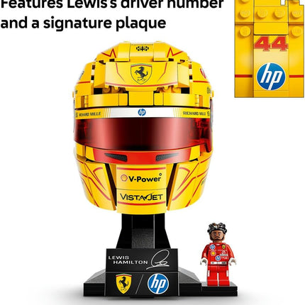 LEGO Speed Champions Ferrari Scuderia HP Lewis Hamilton Helmet 43022
