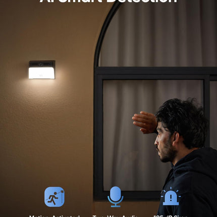 eufy Security Solar Wall Light Cam S120