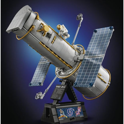 LEGO Icons Hubble Space Telescope 11382 3D Model Kit for Adults, Solar Arrays & Astronaut Minifigure, STEM Desk Decor, DIY Astronomy Gift, 1,252 Pieces
