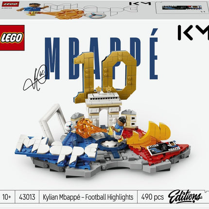 LEGO Editions Kylian Mbappé Football Highlights 43013