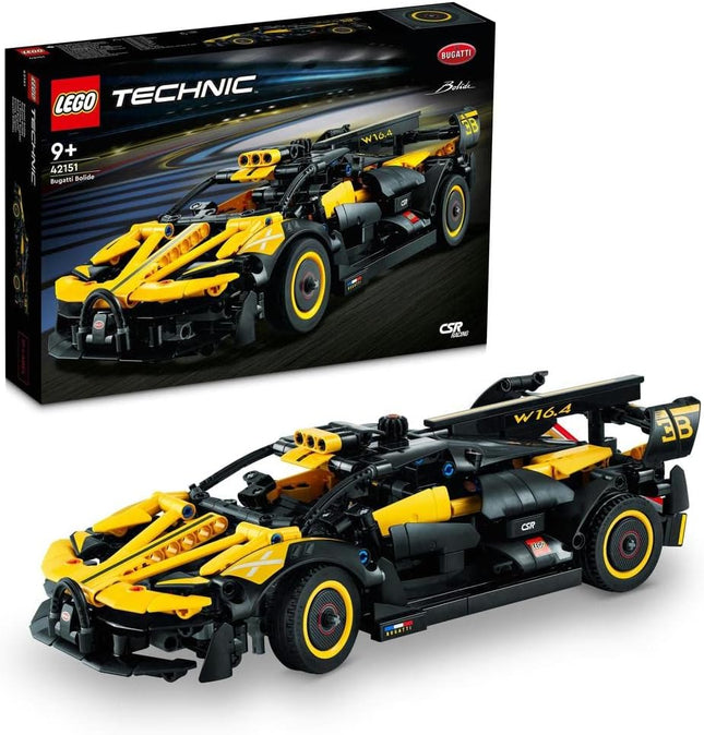 LEGO Technic Bugatti Bolide 42151 Race Car Model Kit, Engineering Building Set for Kids, Gift for 9+ Year Old Boys & Girls, 905 Pieces