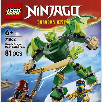 LEGO NINJAGO Lloyd's Dragon Mech Battle 71862