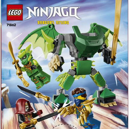 LEGO NINJAGO Lloyd's Dragon Mech Battle 71862