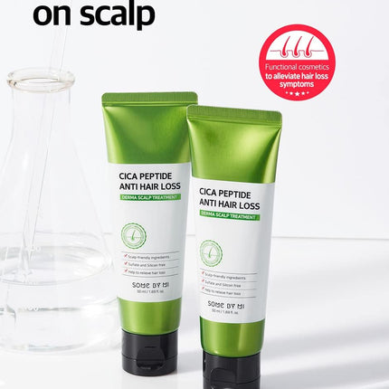 Some By Mi CICA Peptide Anti Hair Loss Derma Scalp Treatment | 50ml | With Cica & Peptide | Helps To Relieve Hair Loss | Sulfate & Silicon Free