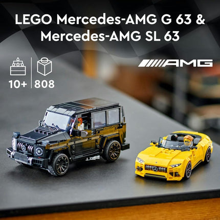 LEGO Speed Champions Mercedes-AMG G 63 & Mercedes-AMG SL 63 76924 2 Car