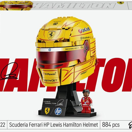 LEGO Speed Champions Ferrari Scuderia HP Lewis Hamilton Helmet 43022