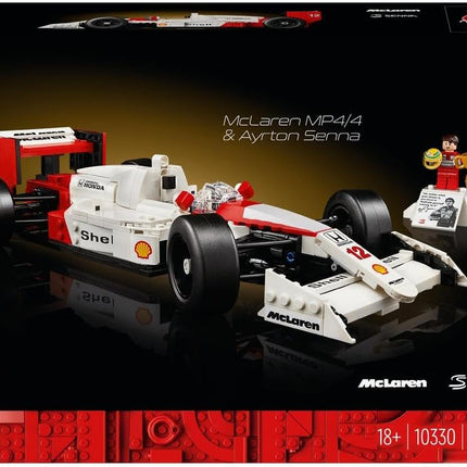 LEGO Icons McLaren MP4/4 & Ayrton Senna 10330
