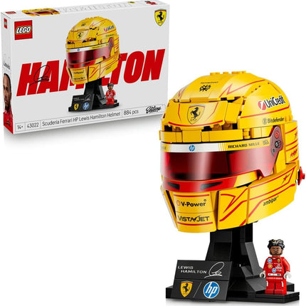 LEGO Speed Champions Ferrari Scuderia HP Lewis Hamilton Helmet 43022