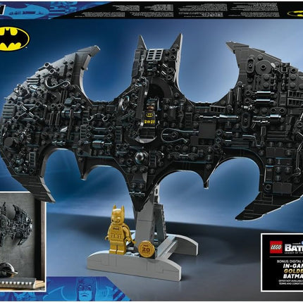 LEGO DC Batman Batman Logo 76330 Super Hero Toy, 2 Collectible Minifigures, 3D DIY Wall Art, Gift for 12+ Year Old Boys & Girls, 678 Pieces