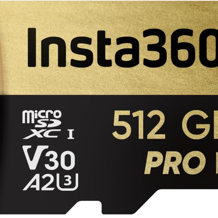 بطاقة ذاكرة 512 جيجابايت من Insta360