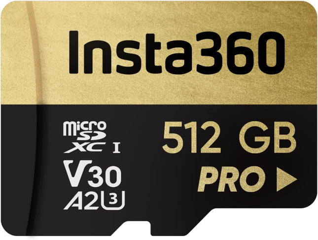 بطاقة ذاكرة 512 جيجابايت من Insta360