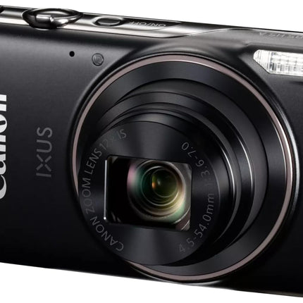 Canon IXUS 285 HS A Digital Camera, 20.2MP CMOS Sensor, 12x Optical Zoom, 7.5cm LCD Display, 1080p Full HD Video, Wi-Fi Enabled