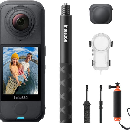 حزمة الغوص الخفية Insta360 X4 Air - كاميرا 360 بدقة 8K، خفيفة الوزن 165 جرام