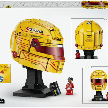 LEGO Speed Champions Ferrari Scuderia HP Lewis Hamilton Helmet 43022