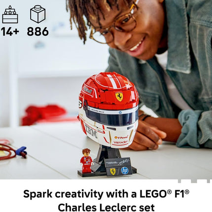 LEGO Editions Scuderia Ferrari HP Charles Leclerc Helmet 43014