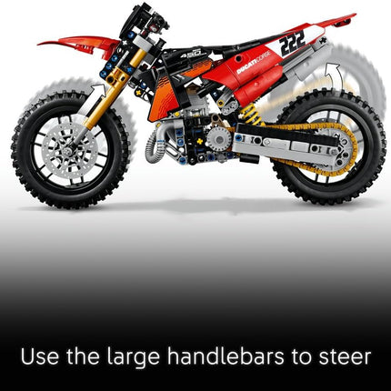 LEGO Technic Ducati Desmo450 MX 42238