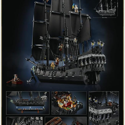 LEGO Icons Captain Jack Sparrow's Pirate Ship 10365