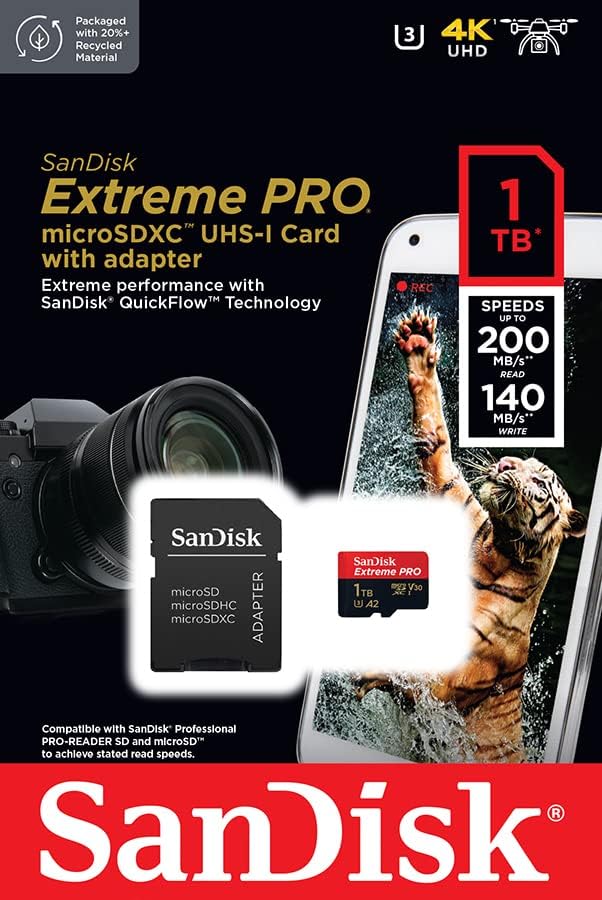 SanDisk 1TB Extreme Pro microSD