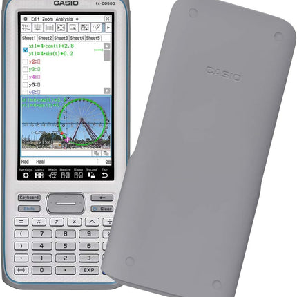 Casio Touchscreen With Stylus Graphing Calculator, 4.8 (Fx-Cg500)