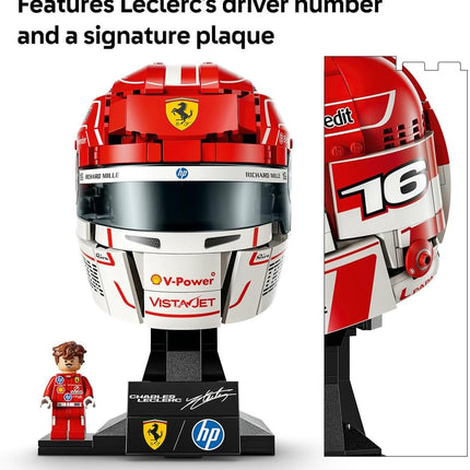 LEGO Editions Scuderia Ferrari HP Charles Leclerc Helmet 43014