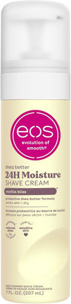 EOS Ultra Moisturizing Shave Cream, Vanilla Bliss - 7 oz
