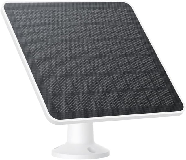 eufy Security Solar Panel (3W) Compatible with eufyCam, Continuous Power Supply, IP65 Weatherproof for Outdoor Surveillance and Camera Charging