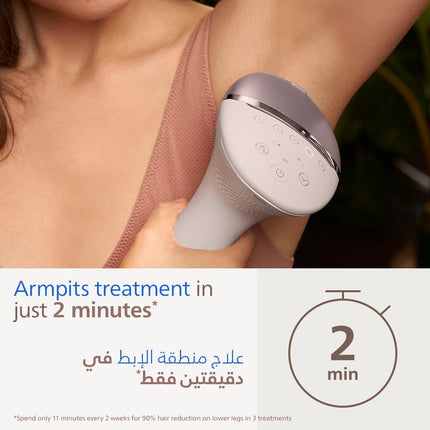 PHILIPS Lumea IPL Epilator with 4 attachments for Face, Body, Underarm and Bikini, Cordless, Model: BRI958/60, Rose Gold | 60-DAYS MONEY BACK GUARANTEE