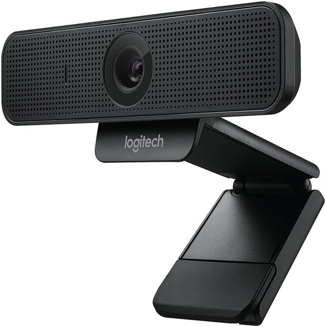 كاميرا ويب Logitech C925e مع فيديو عالي الدقة وميكروفونات ستريو مدمجة