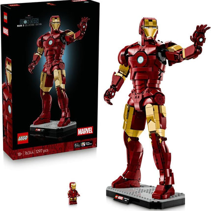 LEGO Marvel Iron Man Mark 3 Collectors' Edition 76344