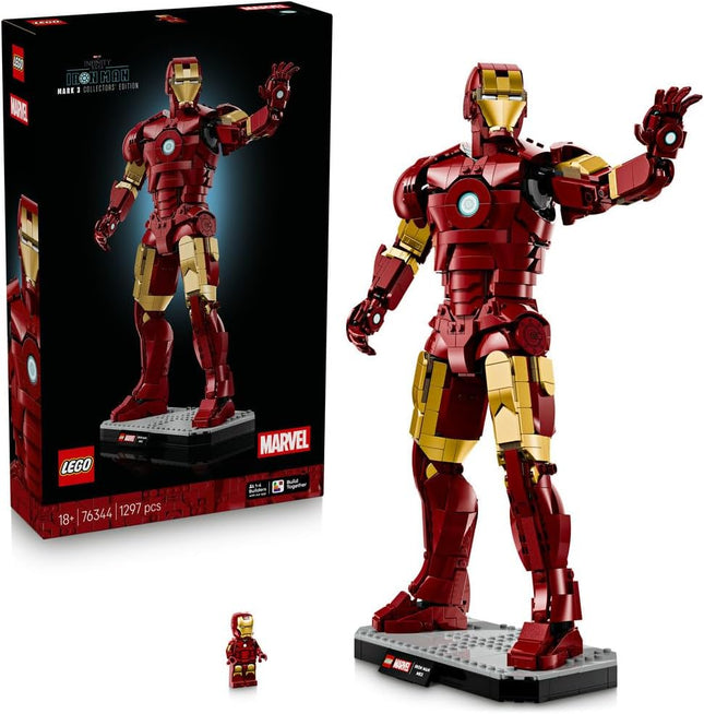 LEGO Marvel Iron Man Mark 3 Collectors' Edition 76344