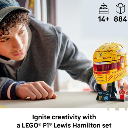 LEGO Speed Champions Ferrari Scuderia HP Lewis Hamilton Helmet 43022
