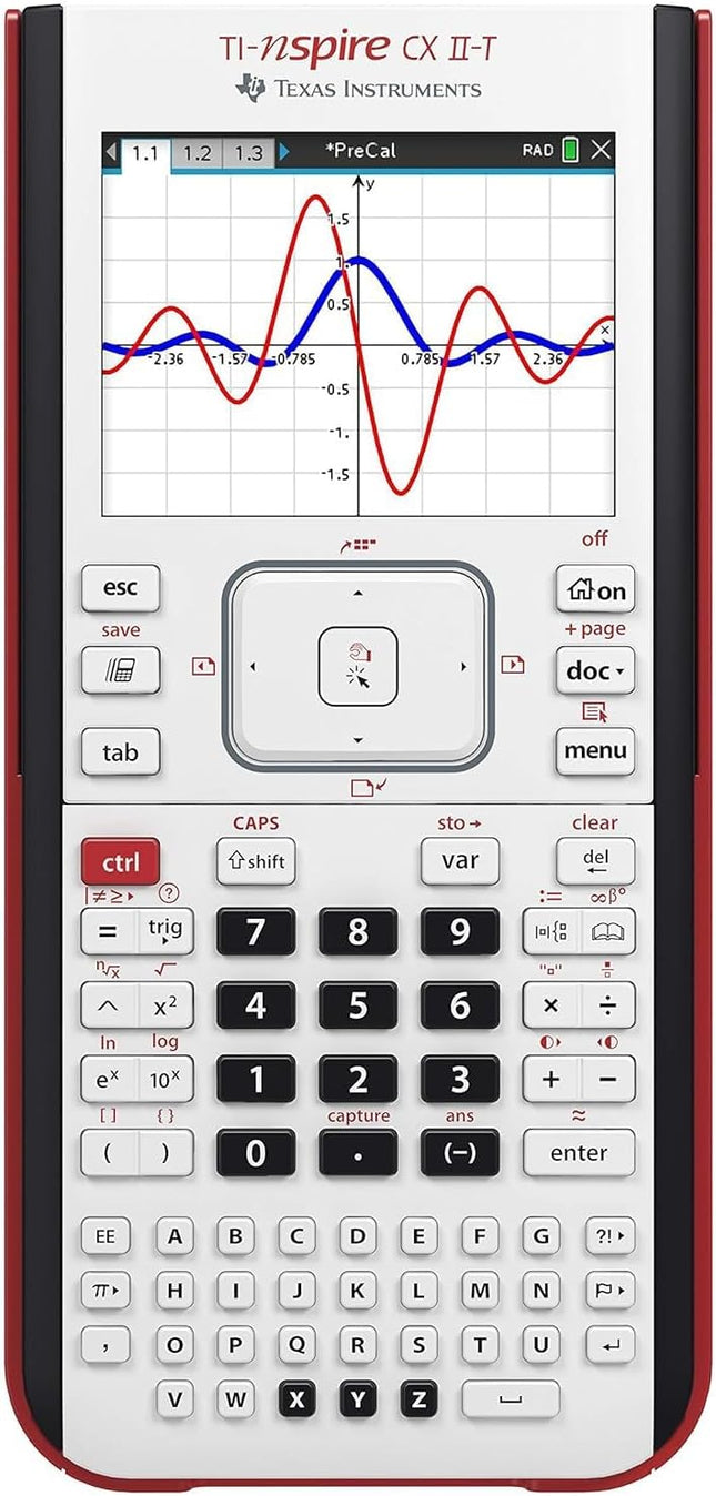 TEXAS INSTRUMENTS TI-NSPIRE CX II-T - Noir
