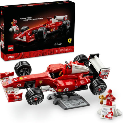 LEGO Icons Ferrari F2004 & Michael Schumacher 11375