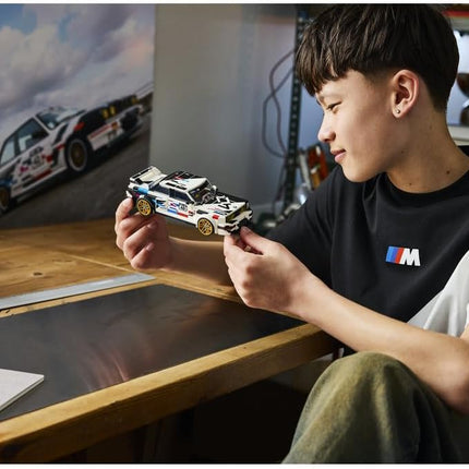 LEGO Speed Champions BMW M3 (E30) 77263 Race Car Toy, Collectible Driver Minifigure, Model Kit for Kids, Gift for 9+ Year Old Boys & Girls, 358 Pieces