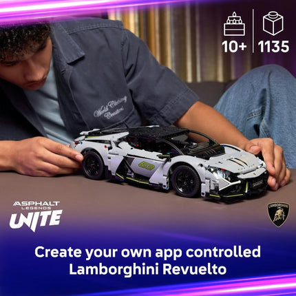 LEGO Technic Lamborghini Revuelto Super Sports Car Toy RC 42214